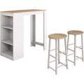 Table Haute / Mange-Debout en Panneau Melamine