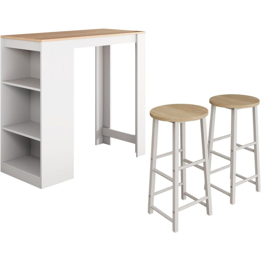 Table Haute / Mange-Debout en Panneau Melamine