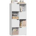 Bibliotheque Blanc en Bois d'Ingenierie