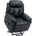 Grace a la telecommande: Fauteuil de Relaxation Inclinable en Acier