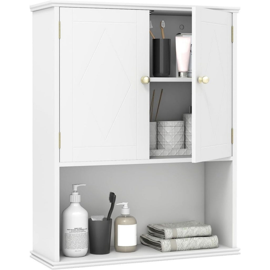 MDF Blanc, Bibliotheque Design Moderne